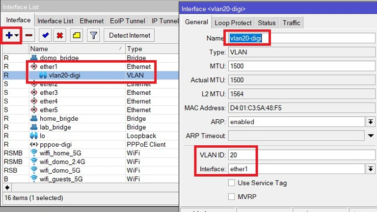 vlan 20 de digi - cambiar el router del operador por uno propio