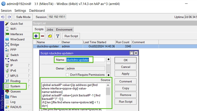 nuevo script en mikrotik - como compartir una cuenta de netflix